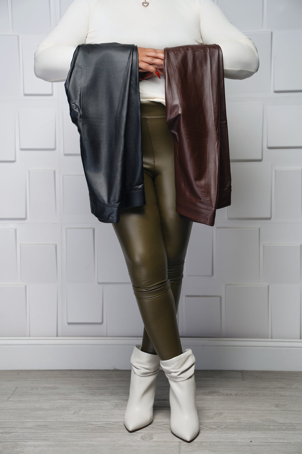 Faux Leather Leggings