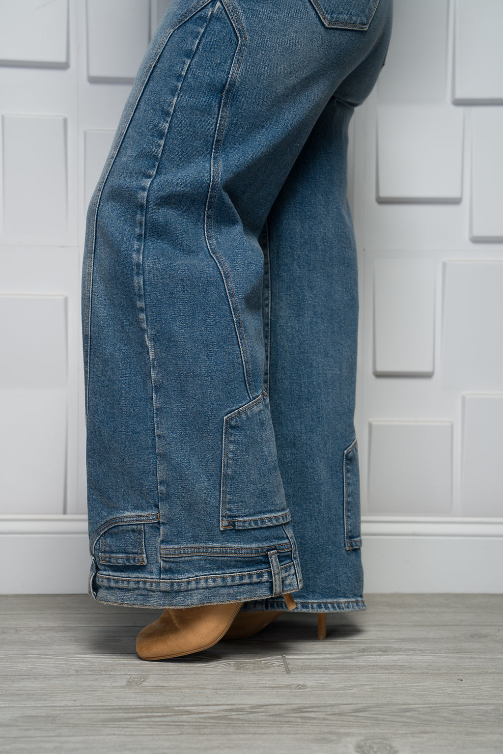 Upside Down Denim Jeans