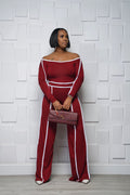 Shoulder Moment Pant Set